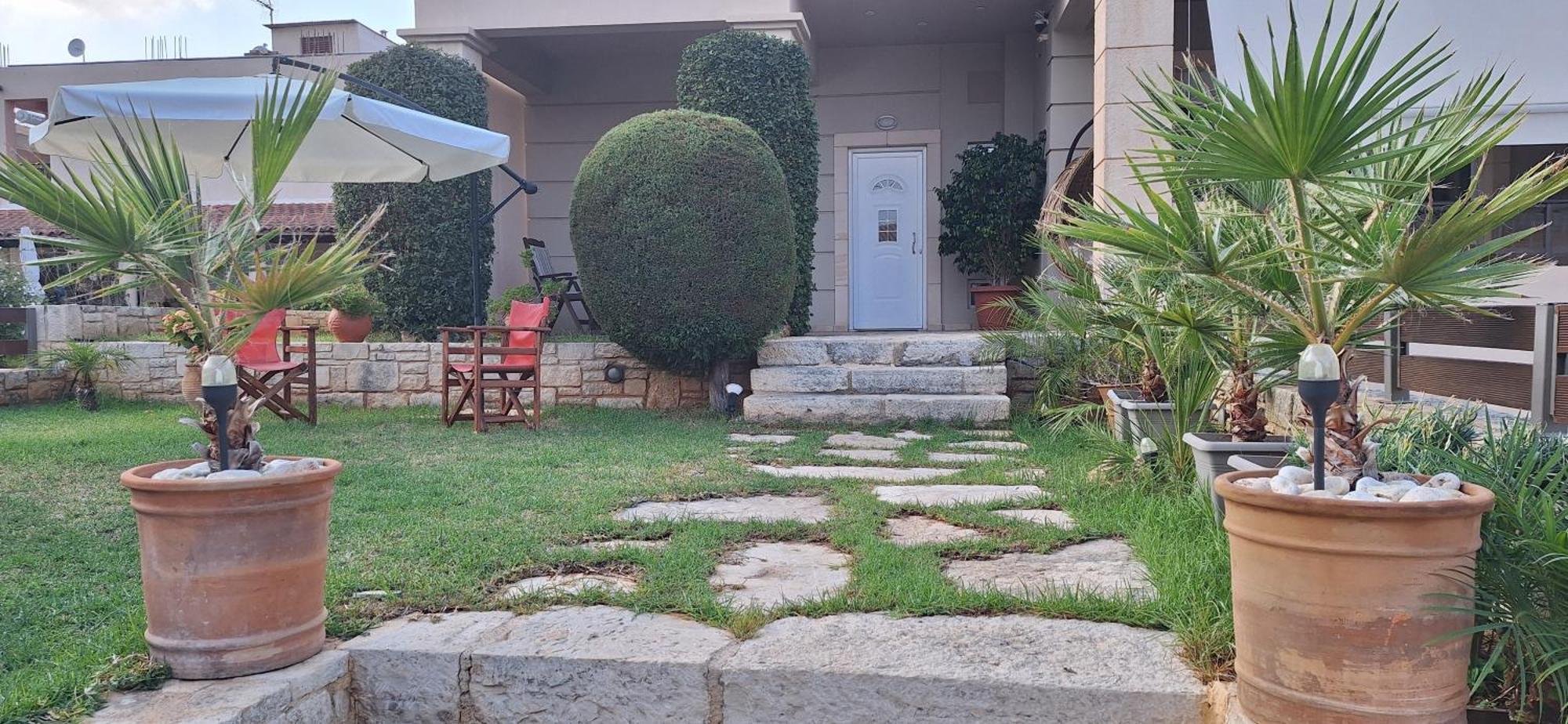 Modern Villa In Chania Perivólia Екстериор снимка